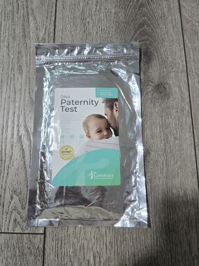 DNA Paternity Test Kit - White & Teal